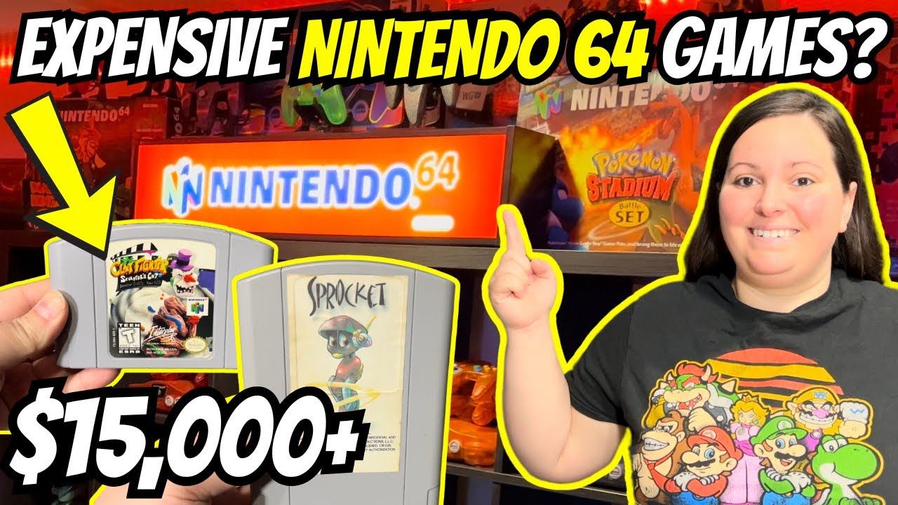 These Nintendo 64 Games Are RARE and EXPENSIVE&hellip;My Collection
