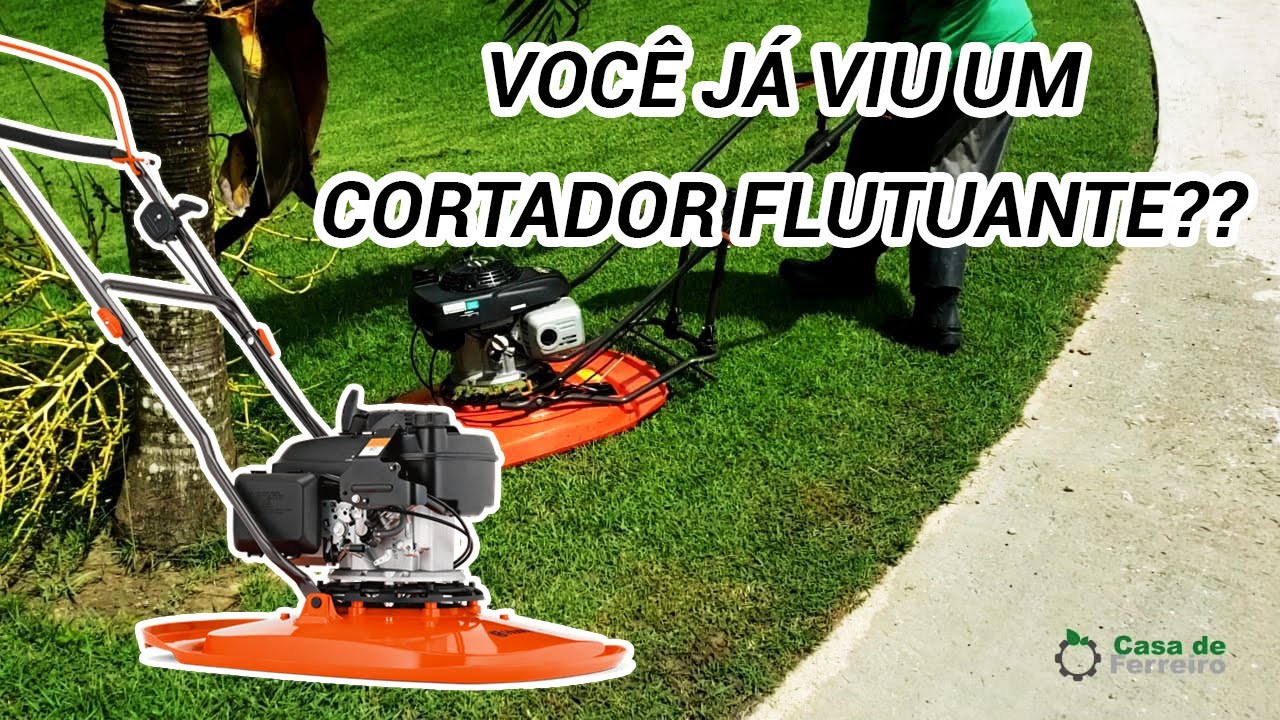 Cortador de grama FLUTUANTE: Funciona? Nós Testamos!!
