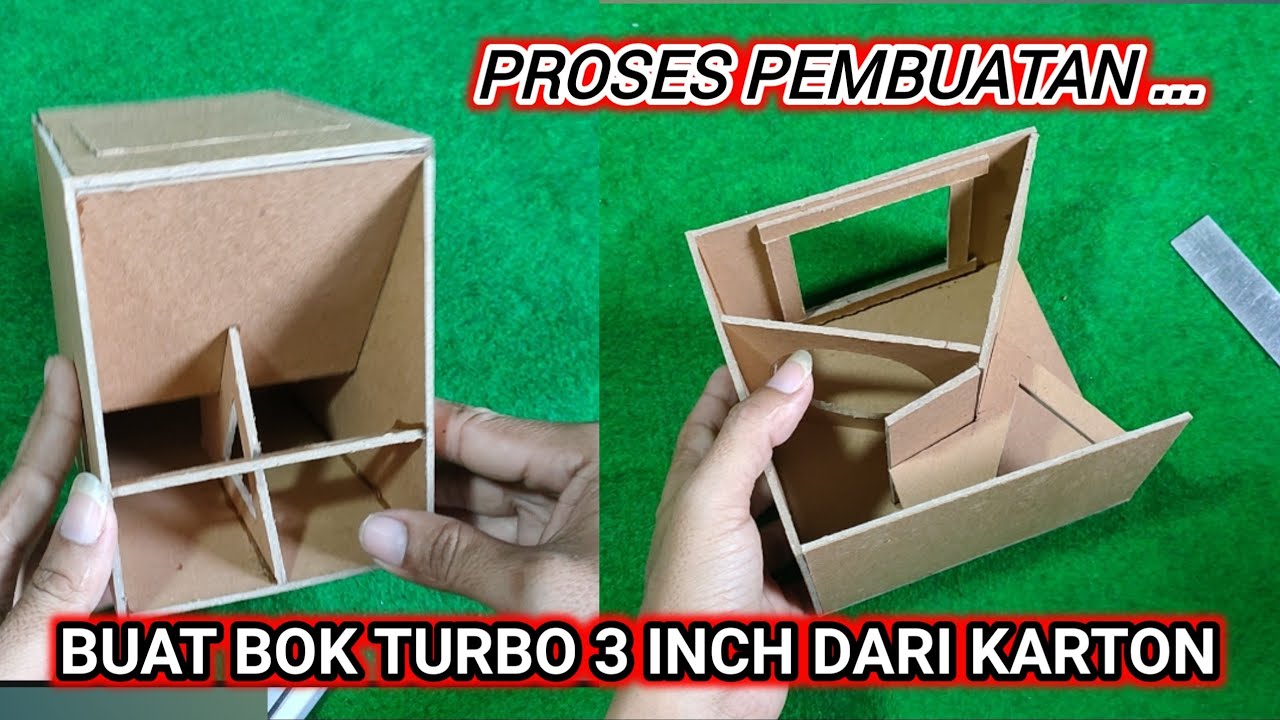 CARA MEMBUAT BOK TURBO 3 INCH..  PEMULA LANGSUNG BISA PRAKTEK...#ceksound #brewogaudio