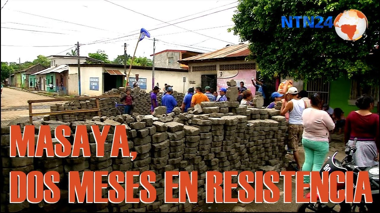 Nicaragua: manifestantes construyen barricadas y no pierden el espíritu de protesta