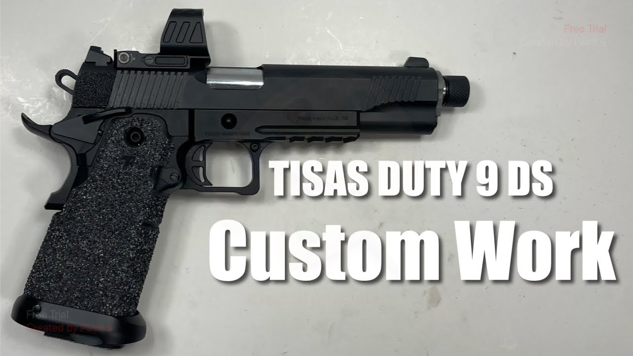 Tisas 2011 Clone 9mm Luger - Trigger Job & Thumb Safety Exchange