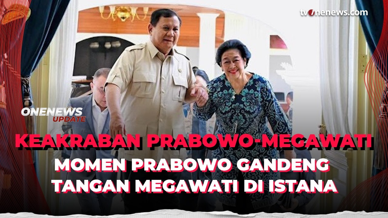 Prabowo Bertemu Megawati di Istana, Ada Apa? | OneNews Update