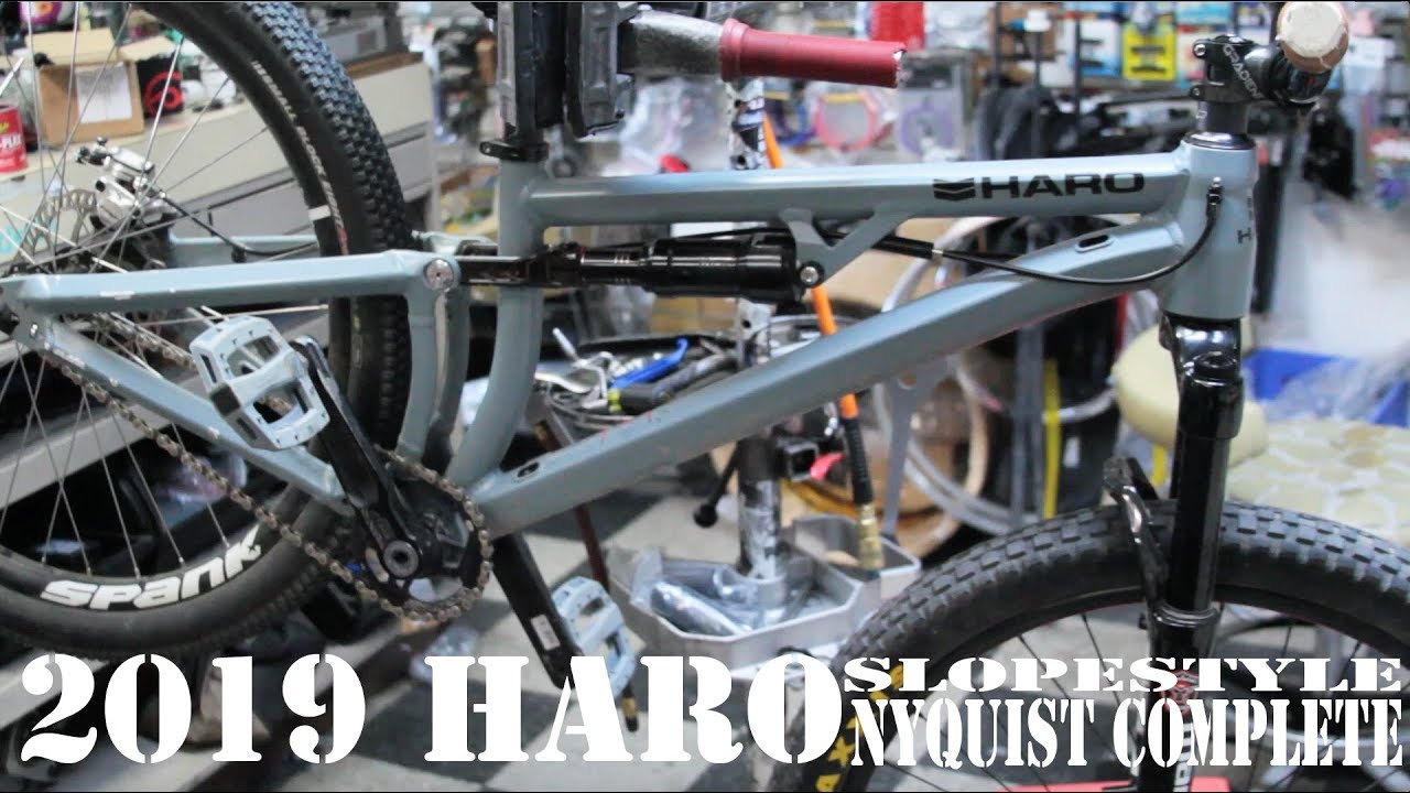 New Haro 2019 Nyquist Slopestyle Bike Review