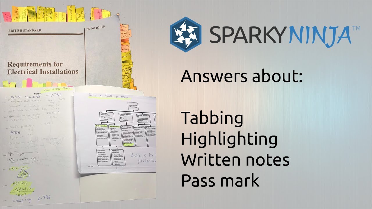 Regs book - Can I tab and highlight text for the exam