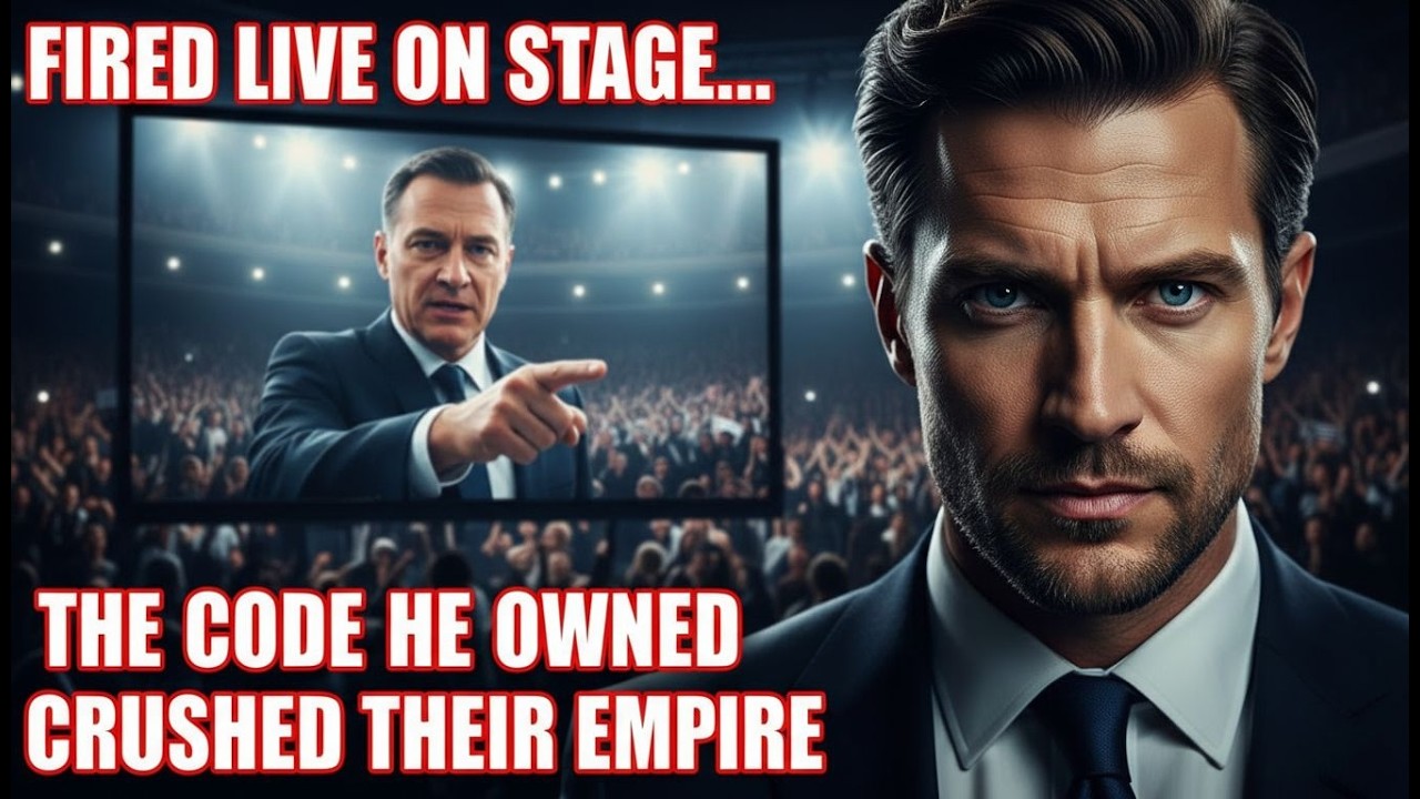 Fired Live on Stage Before Investors: The Engineer Who Secretly Owned the Company's Core Technology