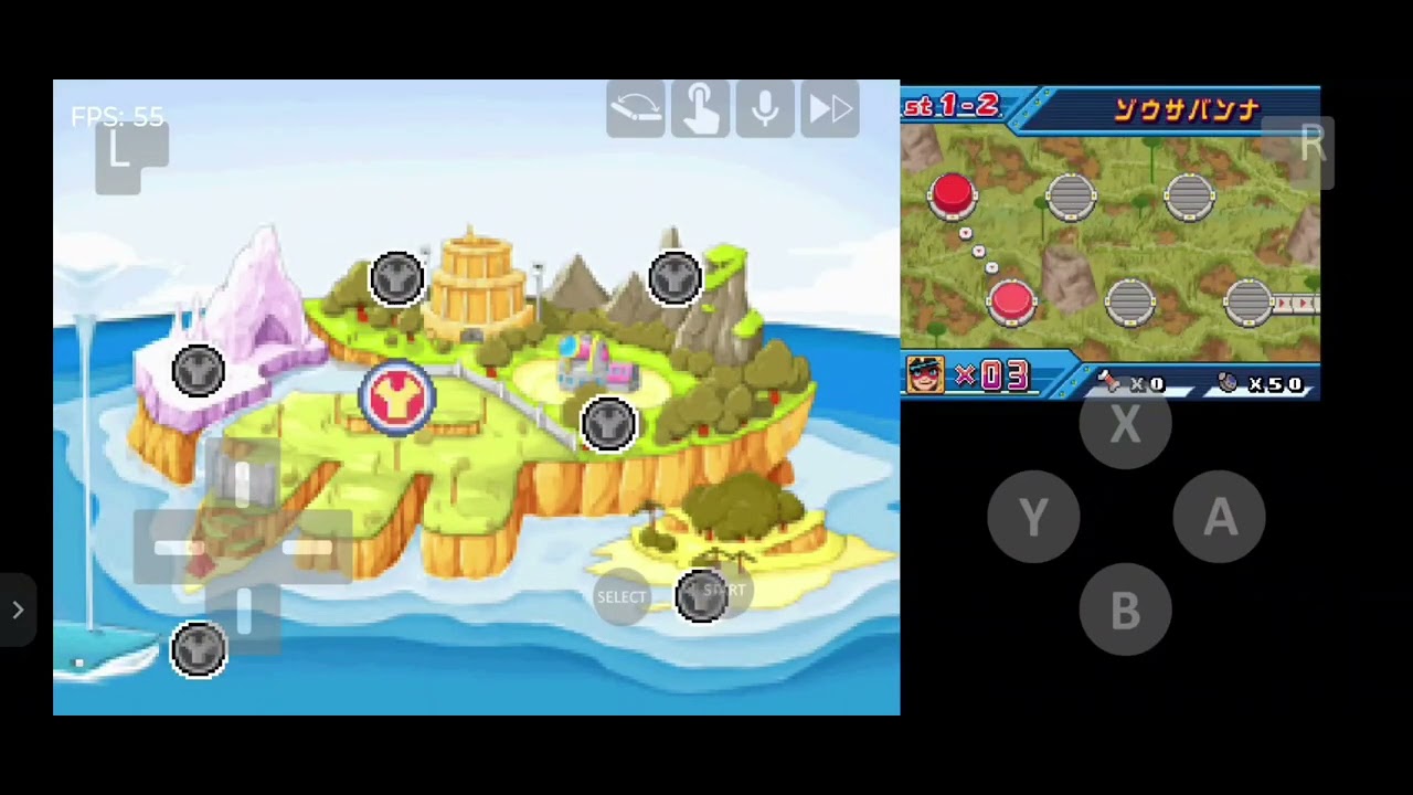 Emulador melonds para android juego Yatterman DS 2 - Bikkuri Dokkiri Animal Daibouken