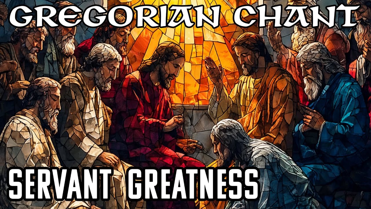 Gregorian Chant Prayer | Servant Greatness ✝️