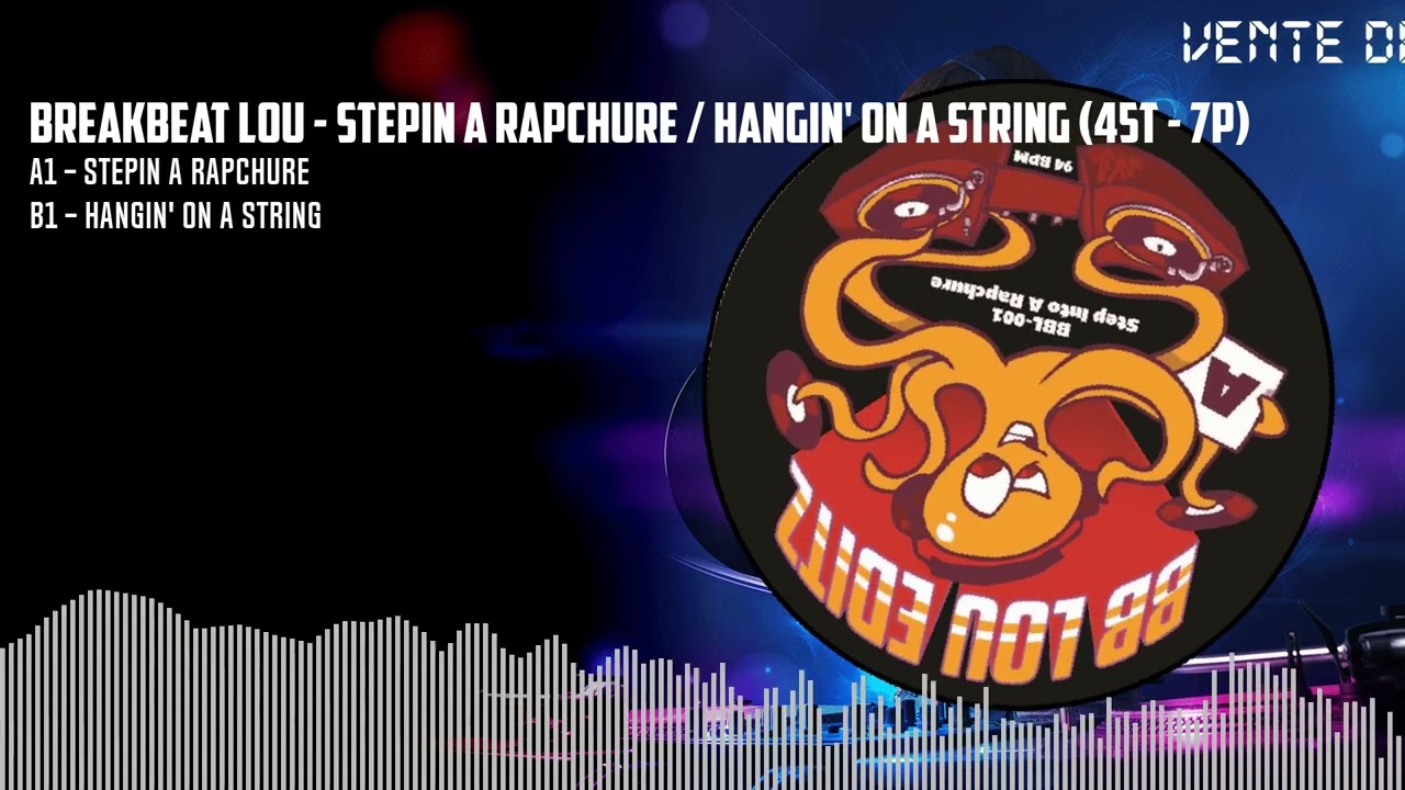 Breakbeat Lou - Stepin a Rapchure / Hangin' on a String (45t - 7p) [BLACK] (BBL-001)