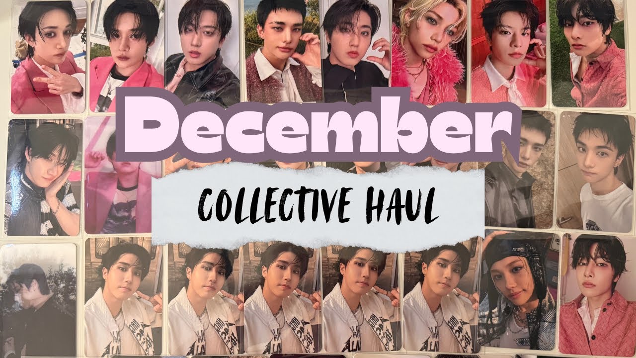 December Stray Kids Collective Haul