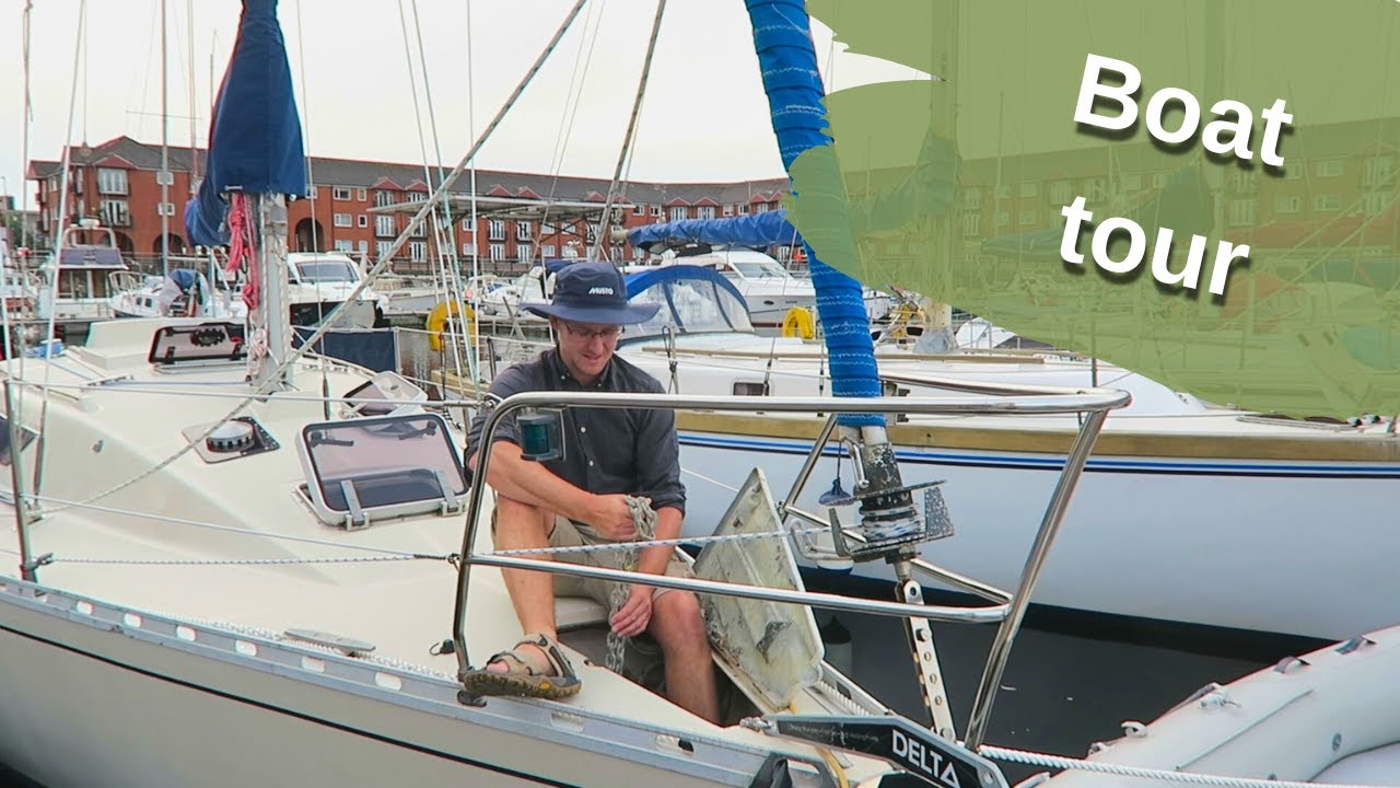 Boat Tour of Torval, Nick's 1983 Beneteau First 30E Sailboat
