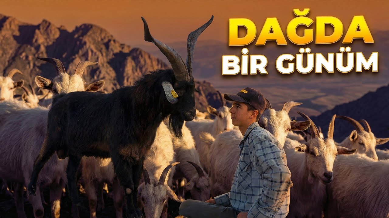 Genç Çoban İbrahim’in Spil Dağı’ndaki Hayatı | Keçilerle Geçen Bir Gün