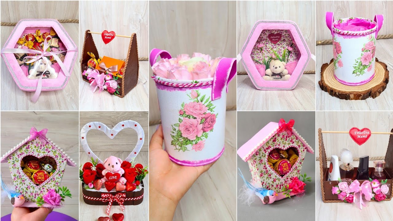 5 Detalles bonitos para regalar en el DÍA DE LA MADRE - Manualidades bonitas con amor para mamá 💕