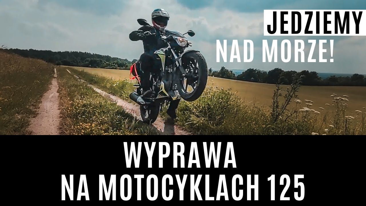 Wyprawa na motocyklach 125. Jedziemy nad morze na Zontesie i Junaku