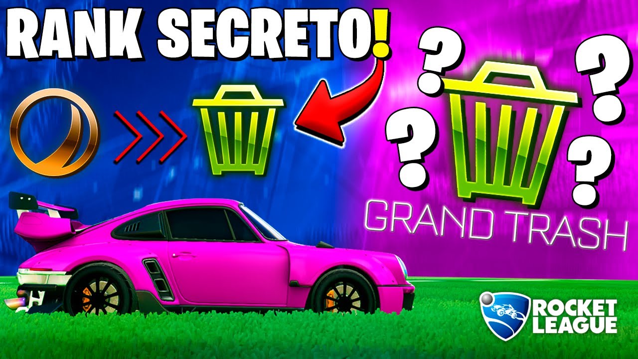 FUI ATÉ O RANK ABAIXO DO BRONZE 1 NO ROCKET LEAGUE, EXISTE JOGADOR LÁ??
