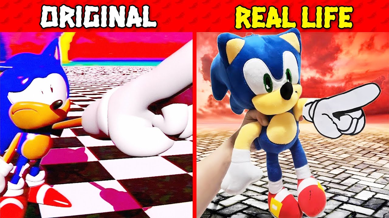 Sonic same old trick - Sonic The Hedgehog 3 Animation | Sonic Original vs Plush Toys