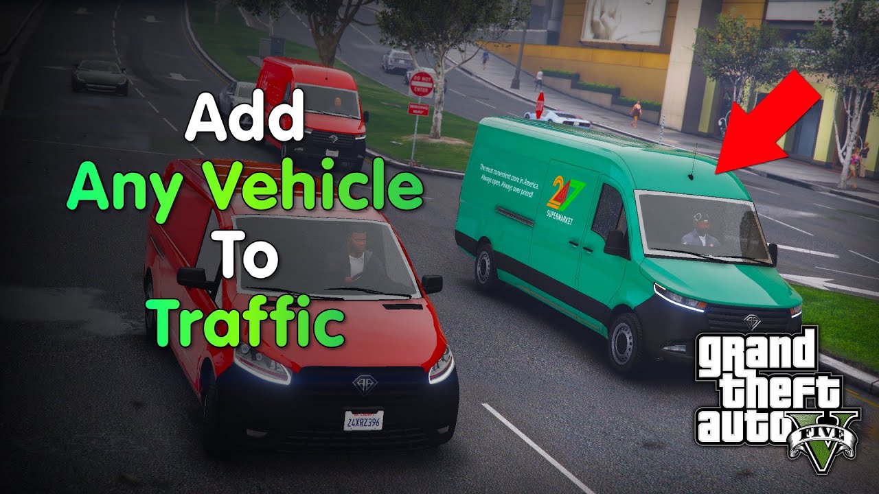 How to Add any Vehicle to Ambient Traffic in GTA5 | GTA5 Modding