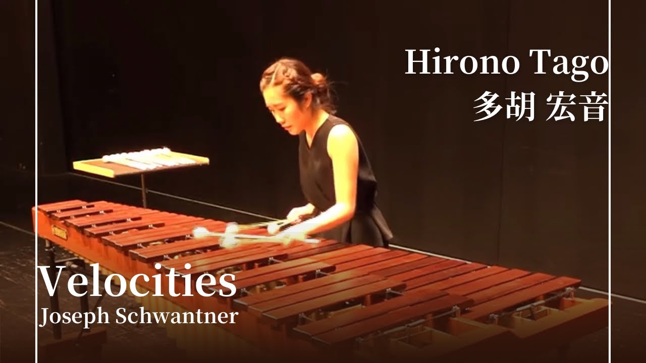 Velocties (moto perpetuo) for Solo Marimba