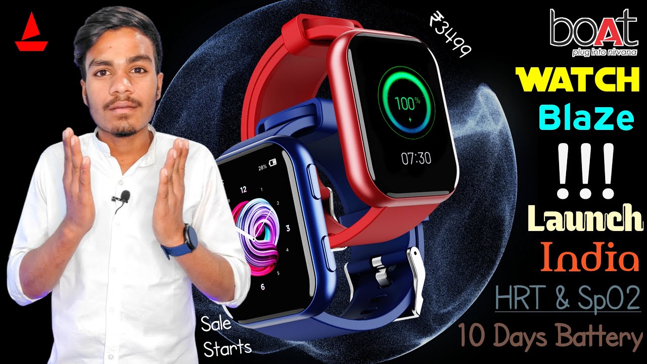 boAt Watch Blaze | Features & Reviews | Full Details in Hindi | Launch India, Price At Rs.3499