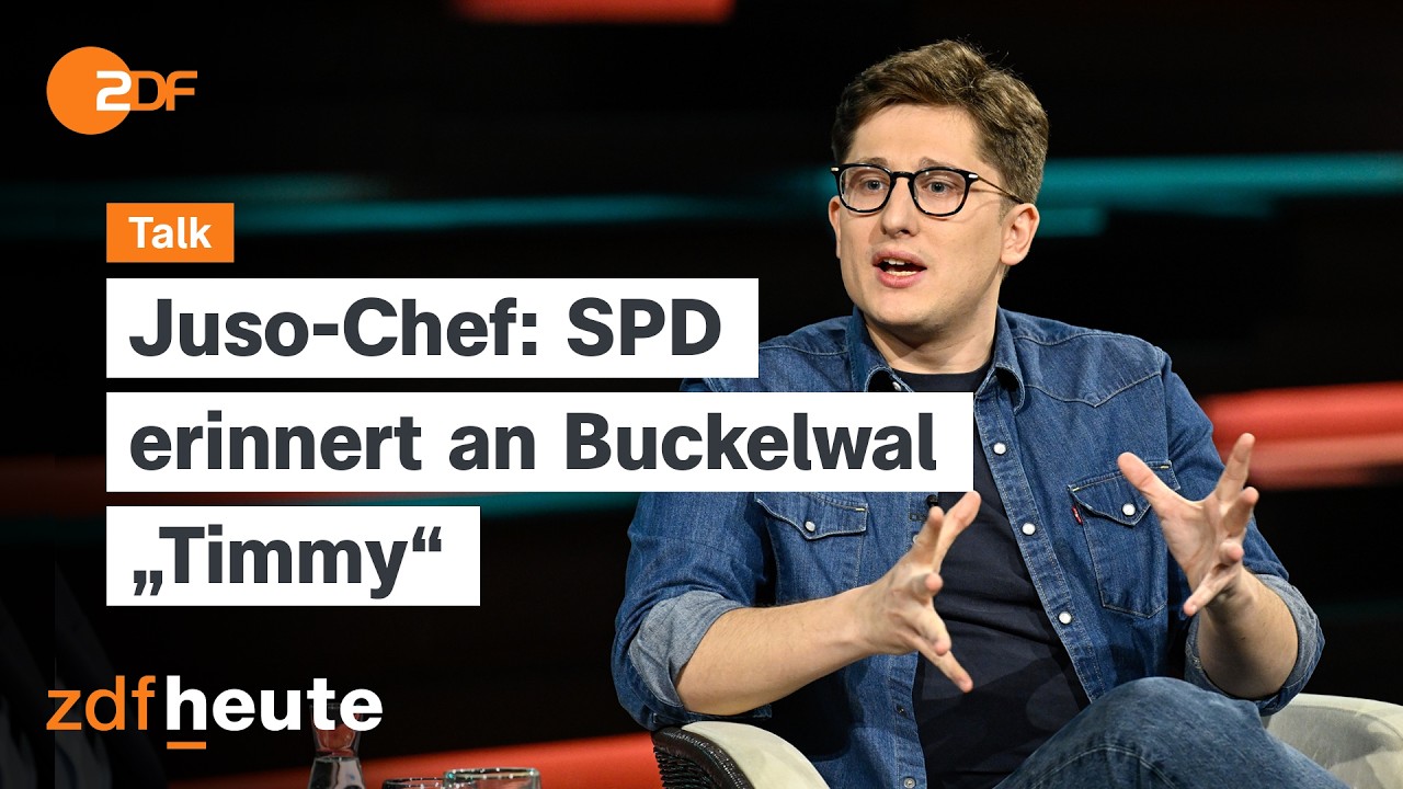 Juso-Chef T&uuml;rmer will den Untergang der SPD verhindern | Markus Lanz vom 31. M&auml;rz 2026