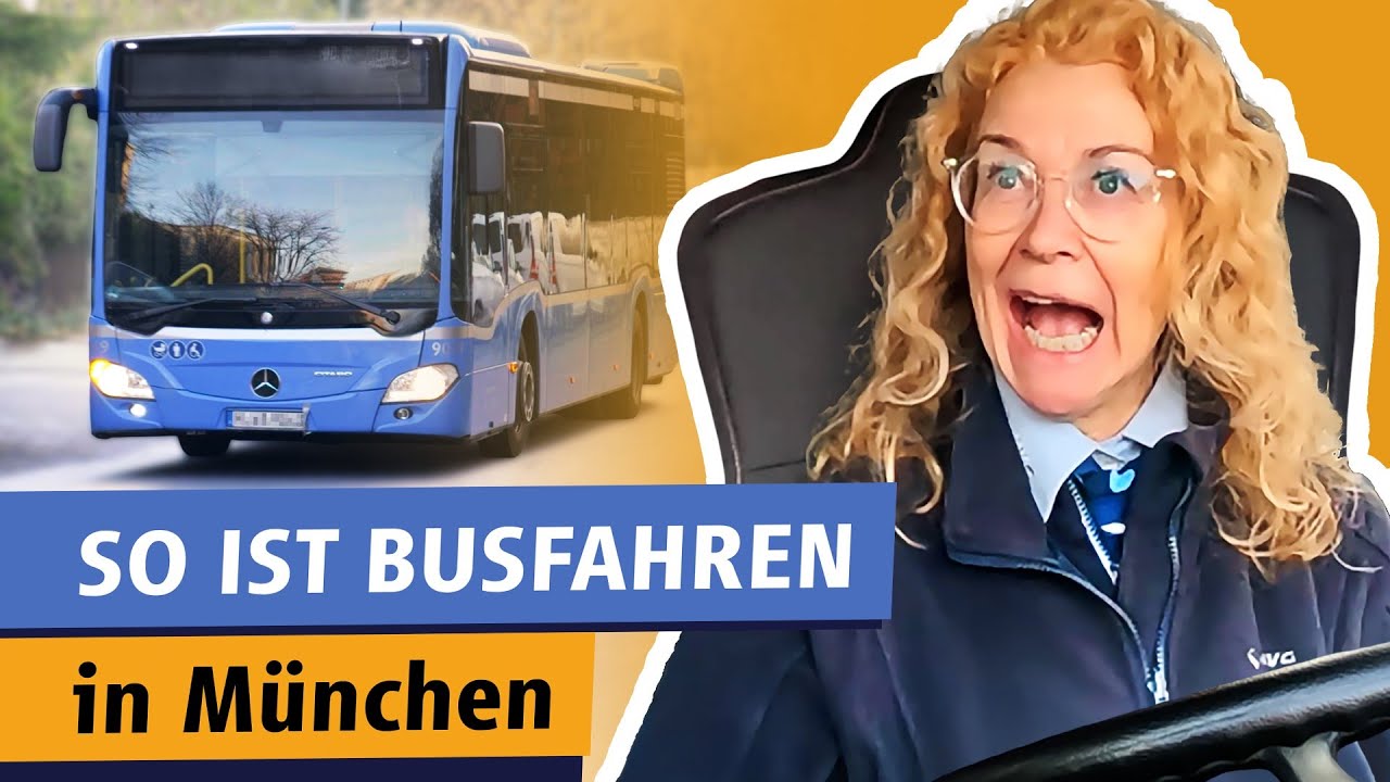 MVG Berufs-Check: Das erleben Busfahrer in München jeden Tag #bus #münchen #job