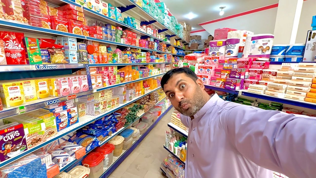 ASMR in luxury super store 