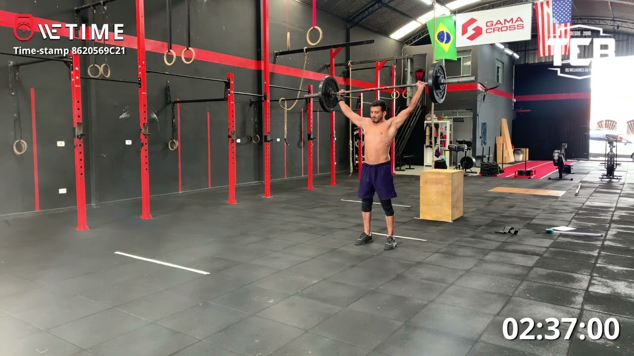 Com Joelho Zuado PROVA 26.4 TCB 4ALL | DANIEL DOS ANJOS | MASTER 35-39 | CrossFit | Games | Copa Sur