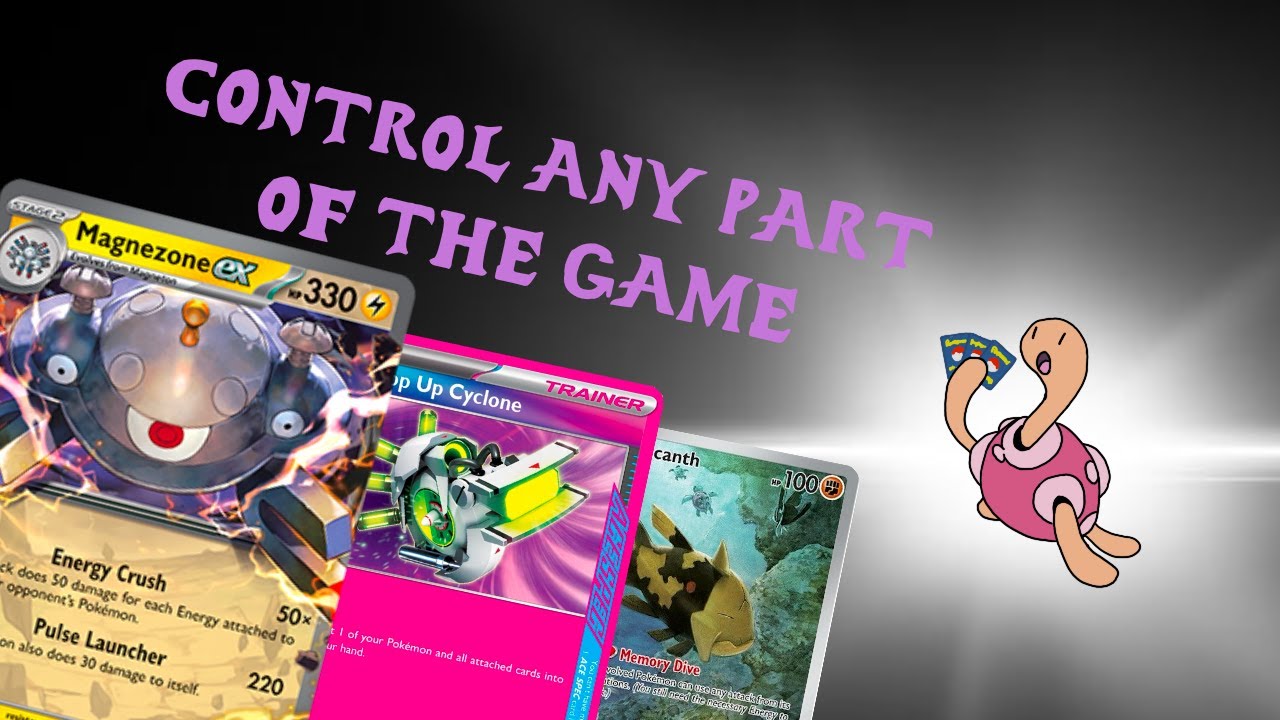 Magnezone ex is the MOST FUN Control Deck to Play! Pokemon TCGL Twilight Masquerade