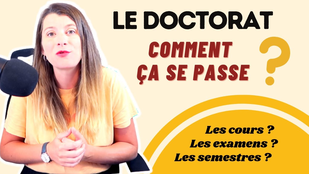 ✅ COMMENT SE PASSE LE DOCTORAT ? Quels changements entre le master et le doctorat ?