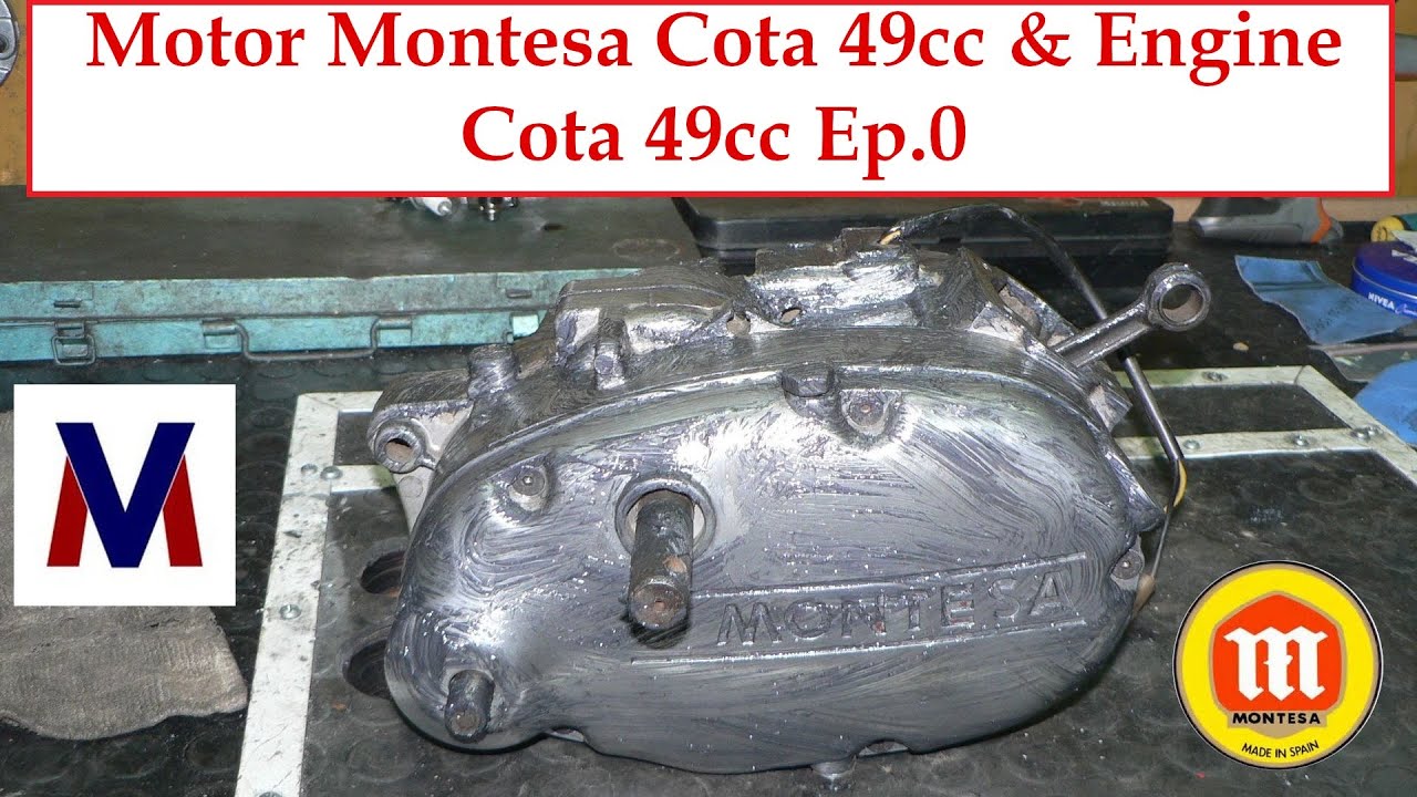 Motor Montesa Cota 49cc & Engine Cota 49cc Ep.0
