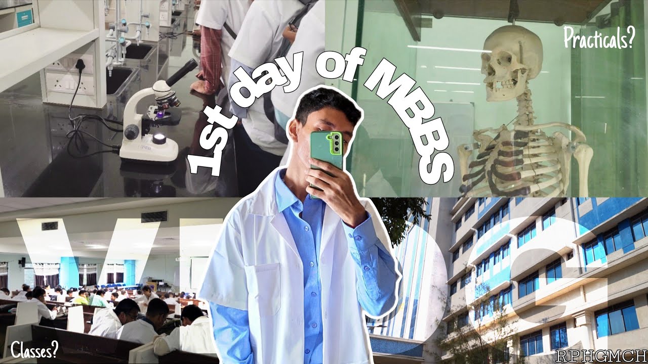 1st day of MBBS vlog (RPHGMCH) | Sayan-tific medico | VLOG-2