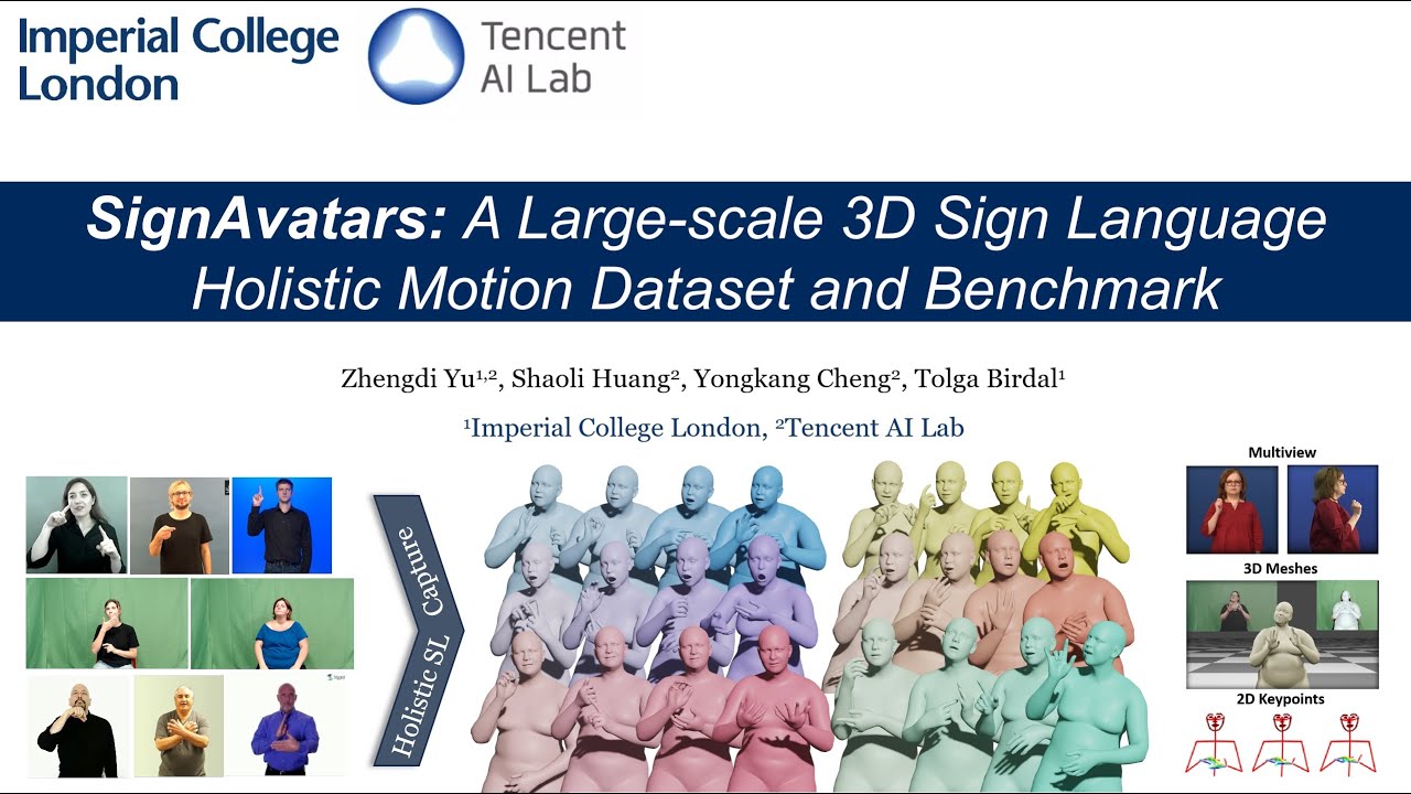 (ECCV 2024) SignAvatars: A Large-scale 3D Sign Language Holistic Motion Dataset and Benchmark
