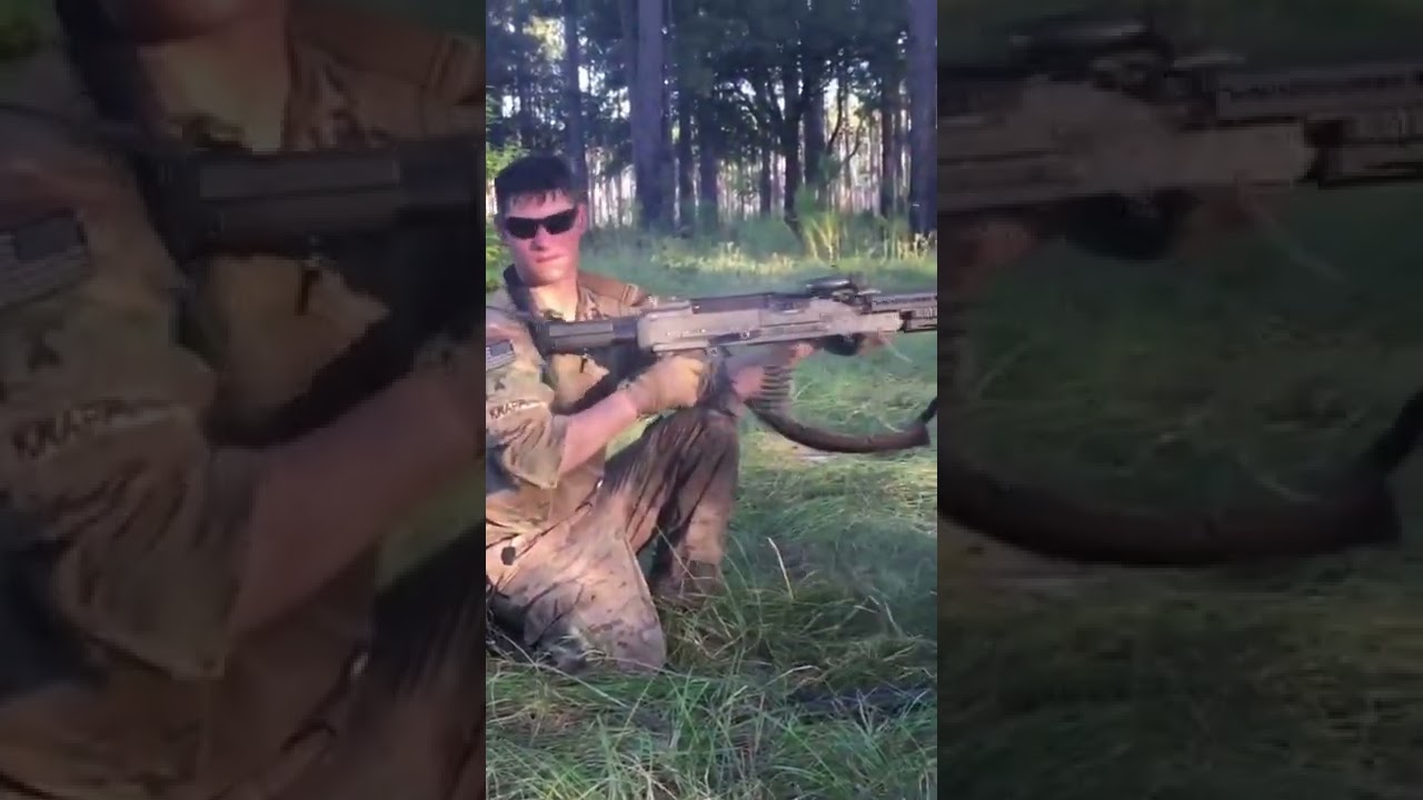 240B Machine Gun | #military #shorts #army