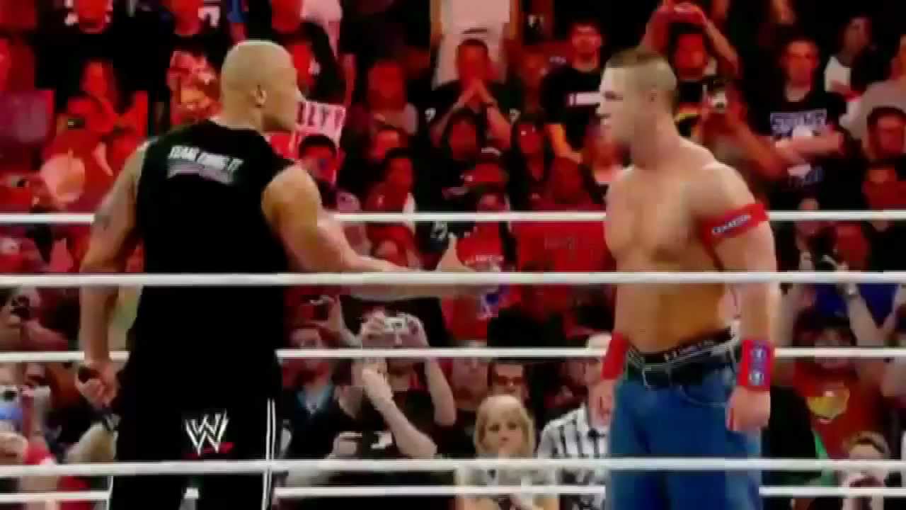 John Cena vs The Rock Wrestlemania 28 Promo