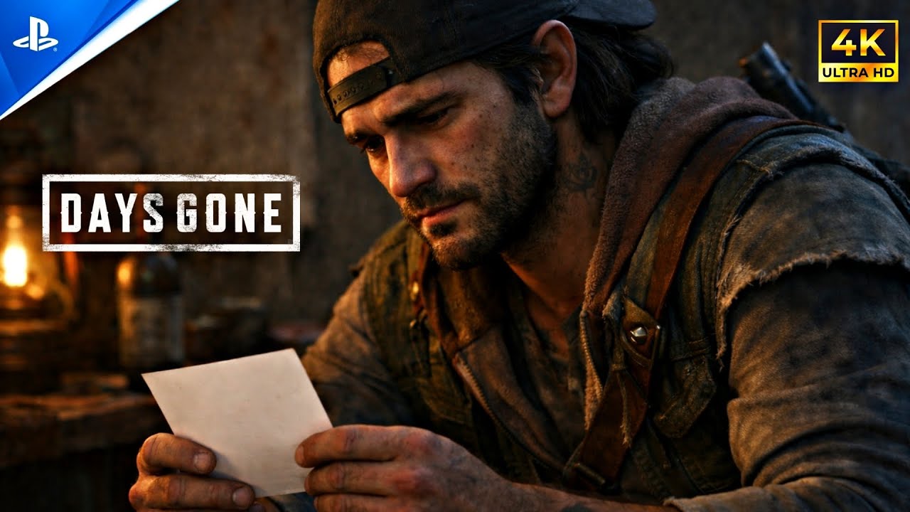 DAYSGONE 💔 | Deacon Visiting Sarah's Church Remembering His Marrige Days | Best Zombie Game Ever 4k 
