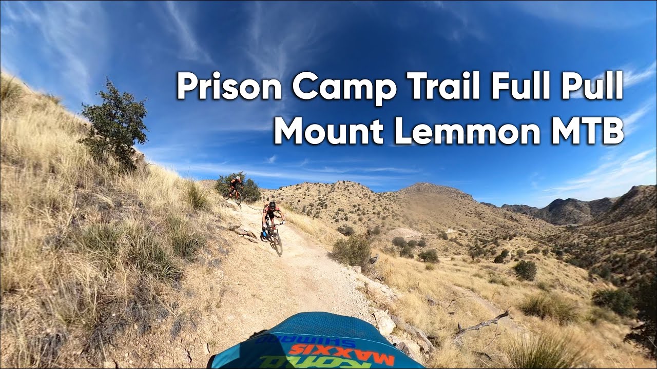 Full Pull on Prison Camp Trail Arizona Mountain Biking