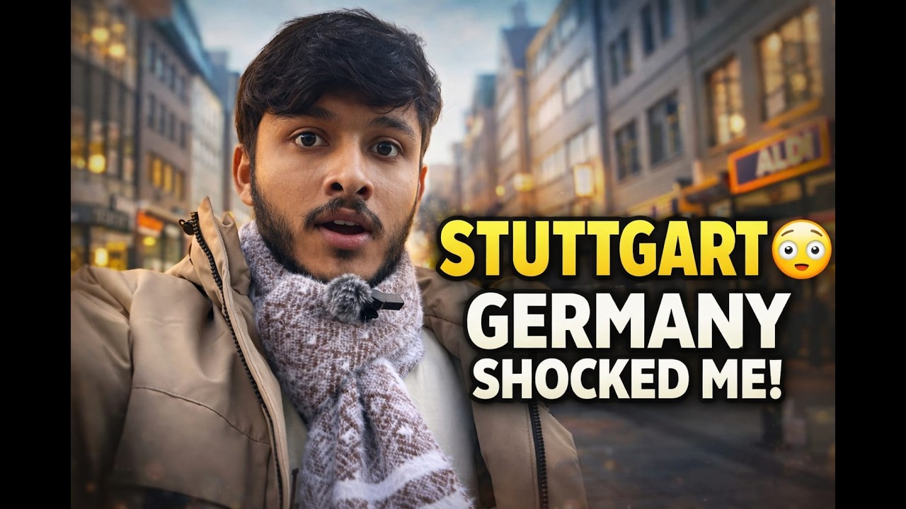 Stuttgart Germany Honest Reaction 😳 | Life Here Is Different | @amangermanyvlogs