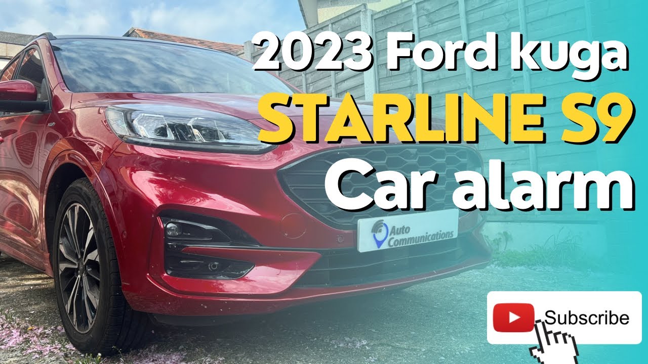 Ford Kuga 2023 - Ultimate car alarm - Starline s9 by 