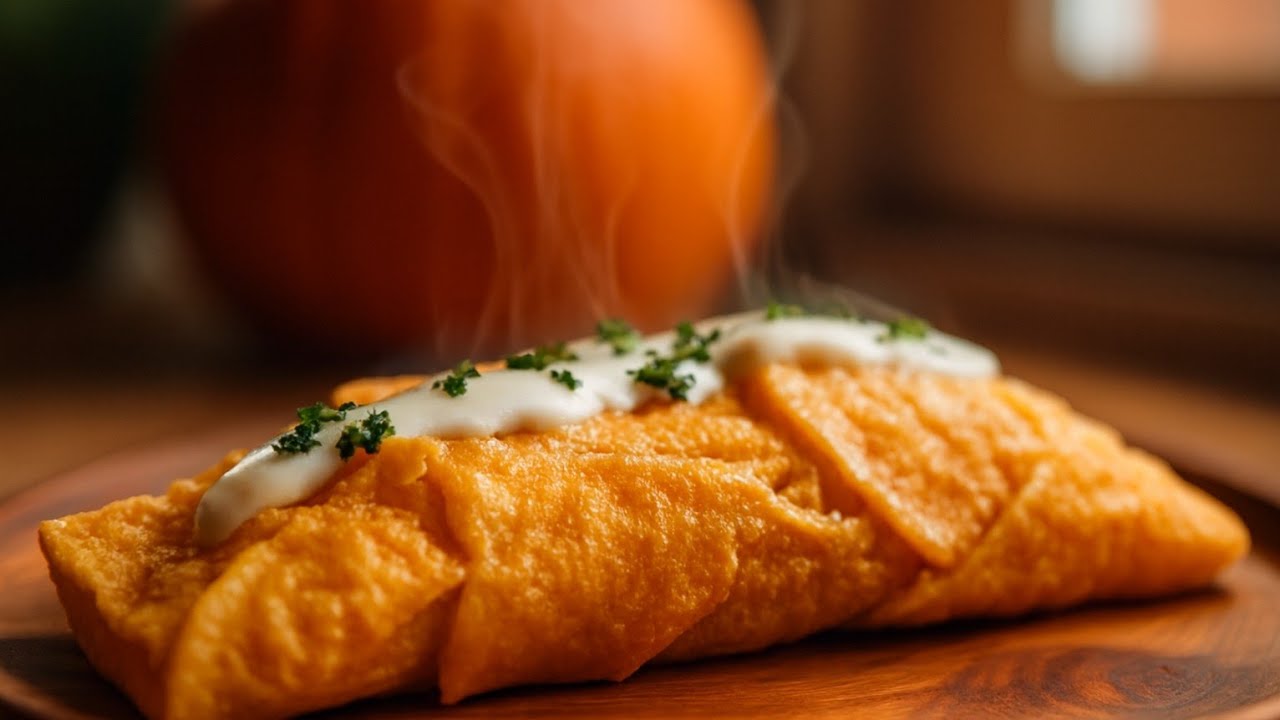 Creamy Pumpkin Rolls | Healthy, Budget-Friendly & Vegan 🎃
