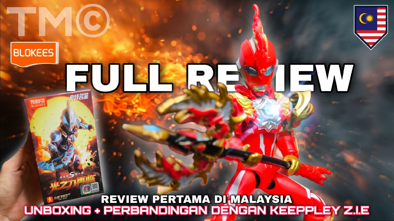 FULL REVIEW BLOKEES GALAXY VERSION S ULTRAMAN OMEGA VALGENESS ARMOR ! | TAK MENYESAL BELI NI GUYS 🔥