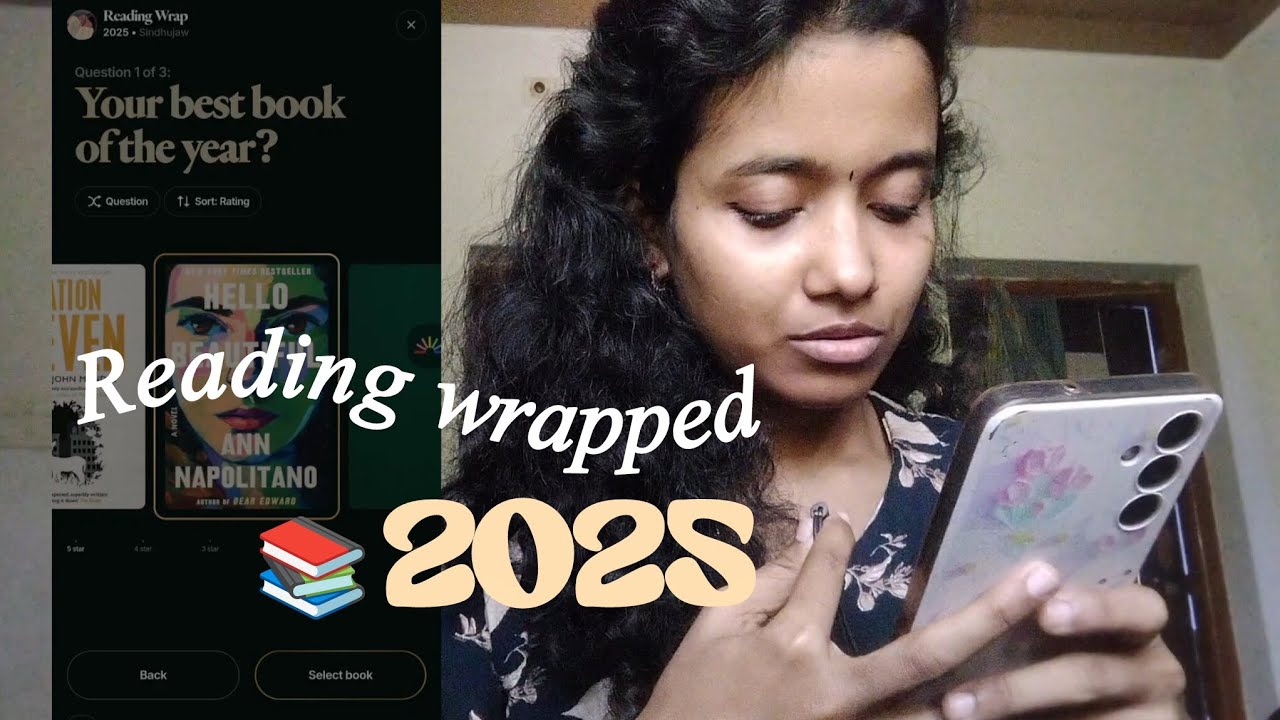 I read 52 books this year 📚🥳☃️✨ தமிழ் Reading wrap 🎉