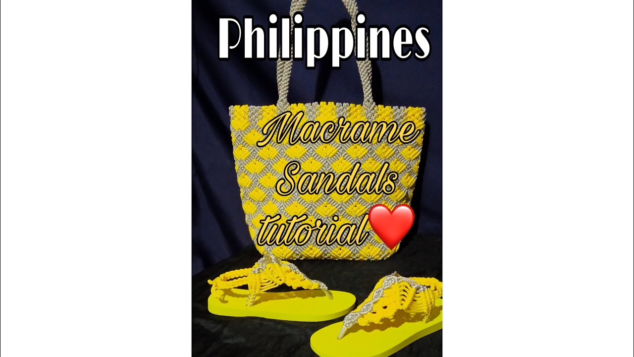 Macrame Sandals Tutorial | Macrameph