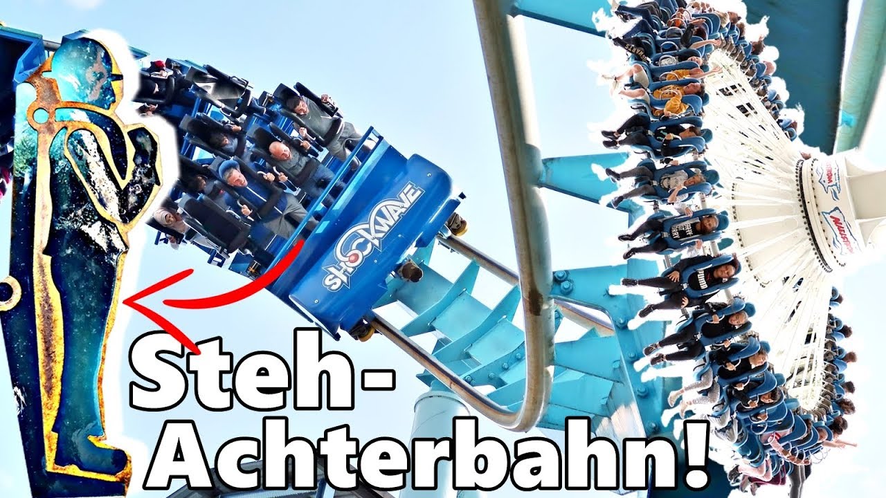 Tag 8: Stehend Achterbahn fahren! | Drayton Manor Theme Park | England-Tour Vlog 2019