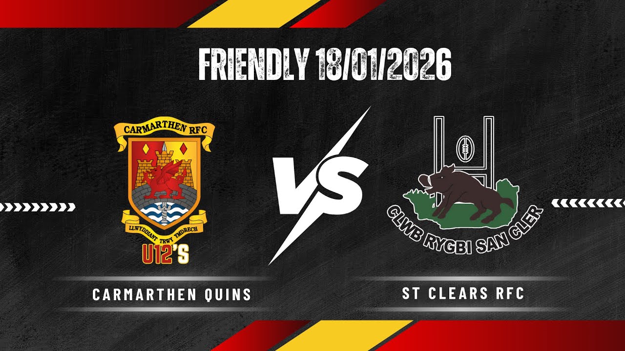 Carmarthen Quins VS St Clears U12's 18/11/2026