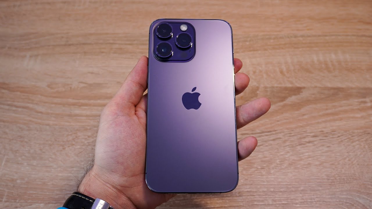 iPhone 14 Pro Max Deep Purple Aesthetic Unboxing | Compare with iPhone 14 Pro Max Space Black