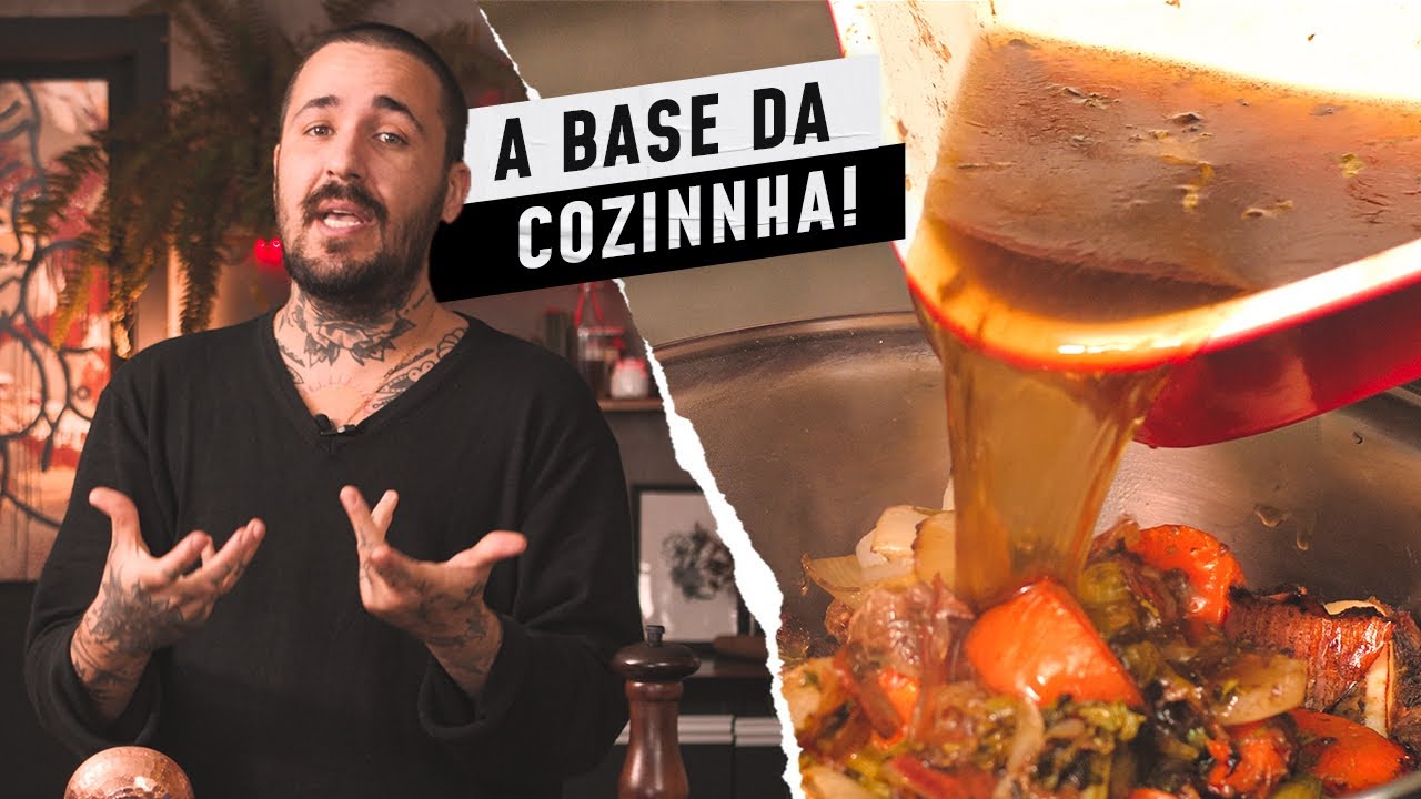 COMO FAZER CALDO DE CARNE E DEMI-GLACE | Técnicas
