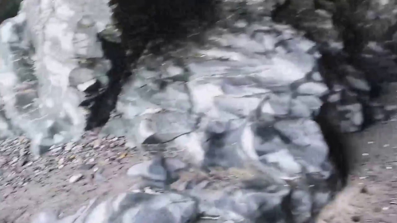 Tintagel Castle Cornwall  & A Walk Through Merlins  Cave