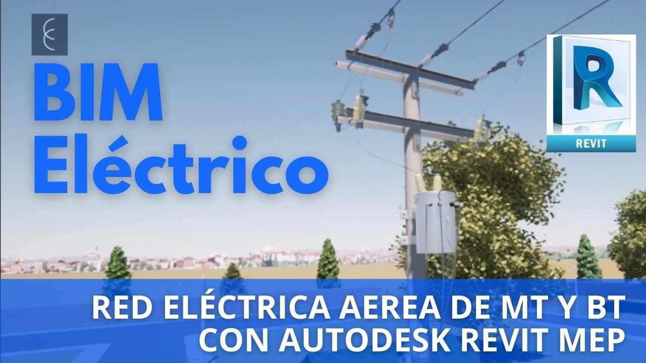 ✅Red de Distribución Eléctrica de Media y Baja Tensión I #REVIT 2021I
