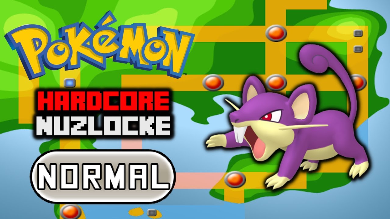 Pokemon FireRed Hardcore Nuzlocke - NORMAL Types Only! (No Items, No Overleveling)