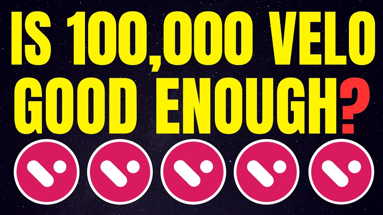 Is 100,000 VELO Good Enough for Me? | VELO Price Prediction