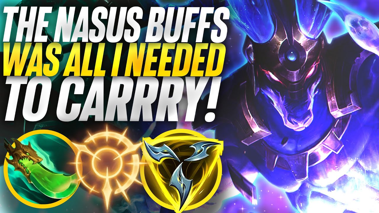 Усиления Насуса — это всё, что мне нужно, чтобы вытащить эту игру! | Carnarius | League of Legends